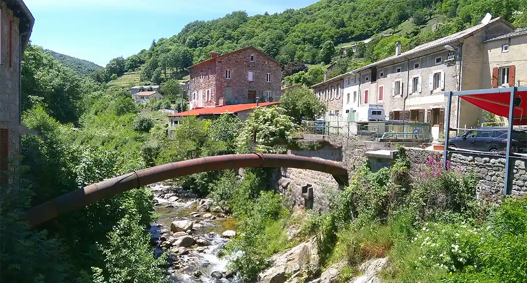 Centre du village d'Albon