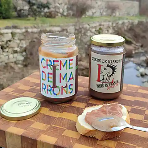 Crème de marrons du L en Ardèche